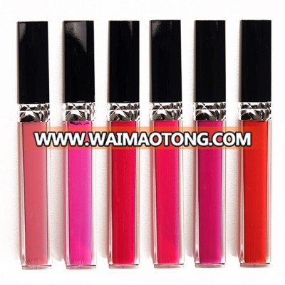 your logo unlabeled light up no labels cheap custom glitter matte private label wholesale make your own lipgloss Lip gloss